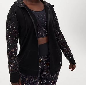 ISO Torrid Black Cosmos Relaxed Fit Hoodie
